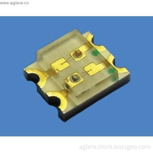 1206 SMD Bi-color Water Clear LED With 120 Degrees Beam Angle .